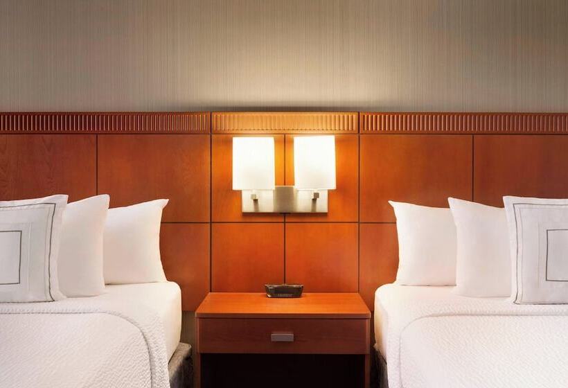 اتاق استاندارد با 2 تخت دوبل, Courtyard By Marriott Bloomington Normal