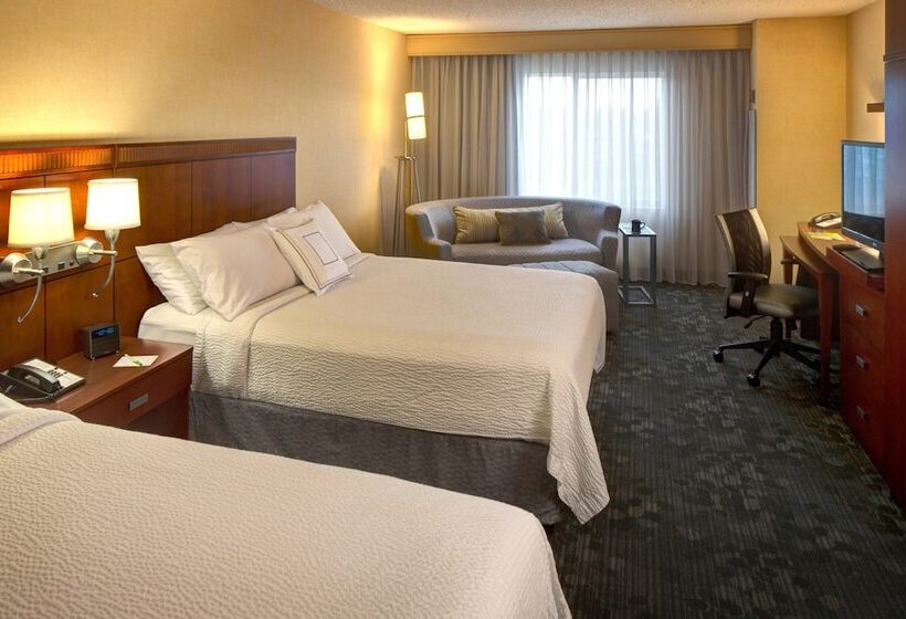 اتاق استاندارد با 2 تخت دوبل, Courtyard By Marriott Anchorage Airport