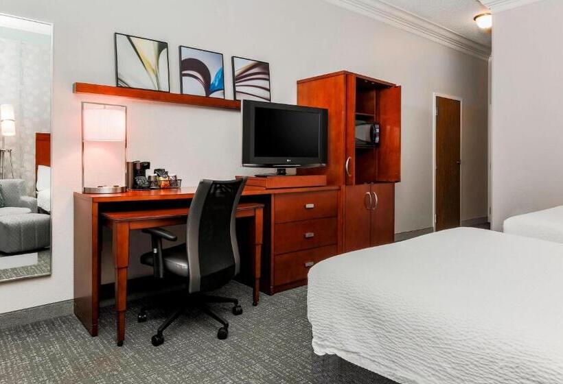 اتاق استاندارد با 2 تخت دوبل, Courtyard By Marriott Orlando Lake Mary North