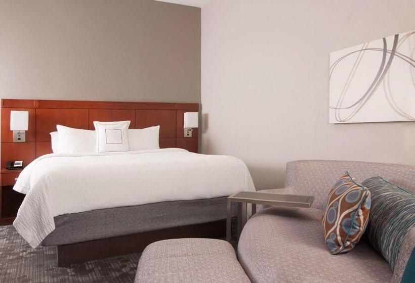 اتاق استاندارد با تخت بزرگ, Courtyard Charleston Waterfront
