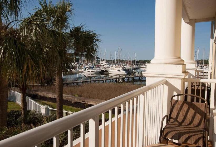 اتاق اساندارد با چشم‌انداز جانبی به دریا, Courtyard Charleston Waterfront