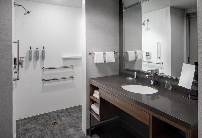 اتاق استاندارد با تخت بزرگ برای معلولان, Courtyard By Marriott Chicago Downtown/river North