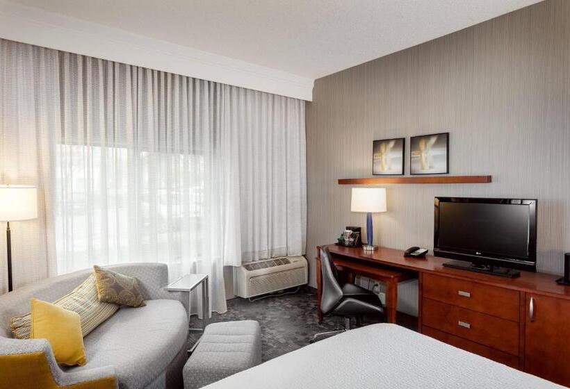 اتاق استاندارد با تخت بزرگ, Courtyard By Marriott Stockton