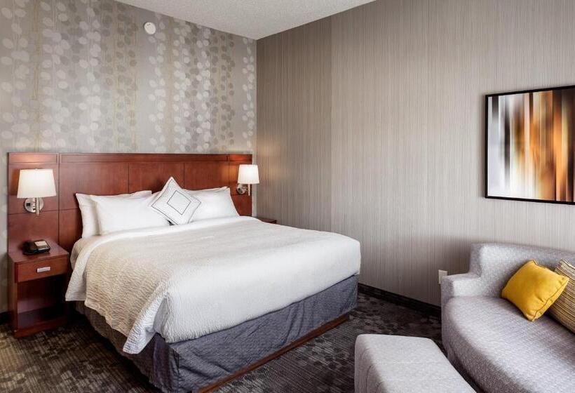 اتاق استاندارد با تخت بزرگ, Courtyard By Marriott Stockton