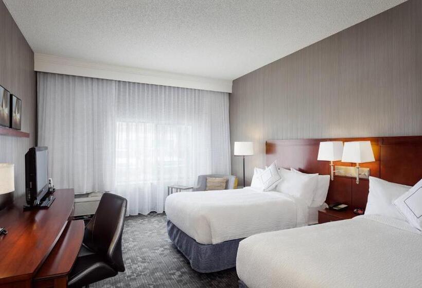 اتاق استاندارد با 2 تخت دوبل, Courtyard By Marriott Stockton