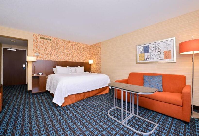 اتاق استاندارد با تخت بزرگ, Fairfield Inn & Suites Rochester West/greece
