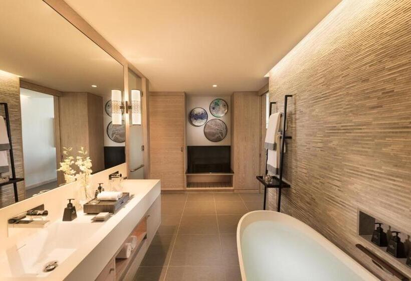 اتاق لوکس با چشم‌انداز دریا, Anantara Iko Mauritius Resort & Villas
