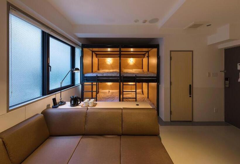 اتاق استاندارد چهار تخته, Kamon Hotel Namba