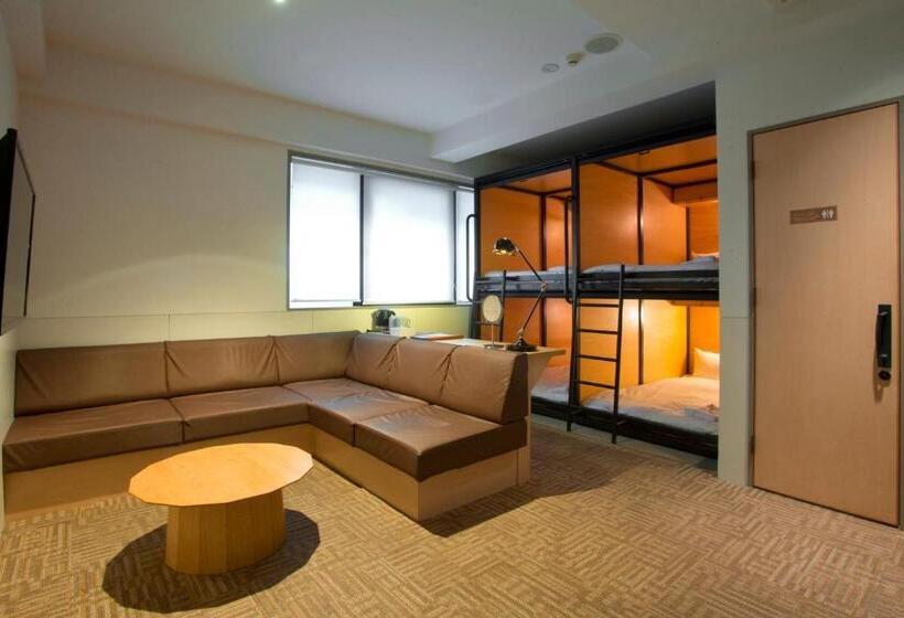 اتاق استاندارد چهار تخته, Kamon Hotel Namba