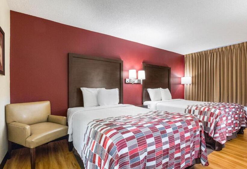 Chambre Deluxe Adaptée aux Personnes à Mobilité Réduite, Red Roof Inn Cincinnati Airport–florence/ Erlanger