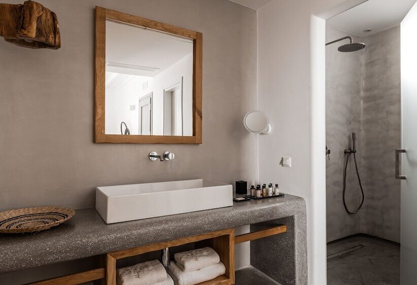 Deluxe Suite Sea View, Alissachni Mykonos