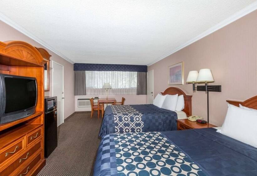 اتاق استاندارد با 2 تخت دوبل, Days Inn By Wyndham Los Angeles Lax/venicebch/marina Delray