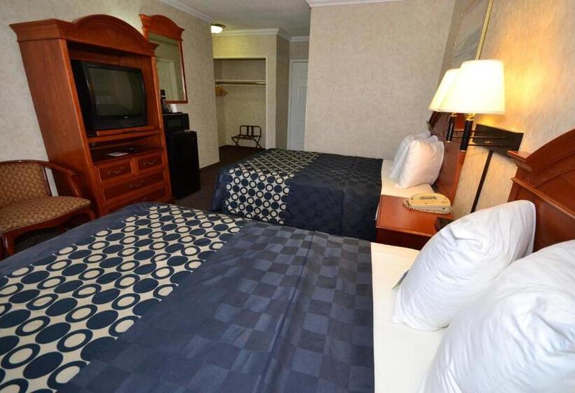 اتاق استاندارد با 2 تخت دوبل, Days Inn By Wyndham Los Angeles Lax/venicebch/marina Delray