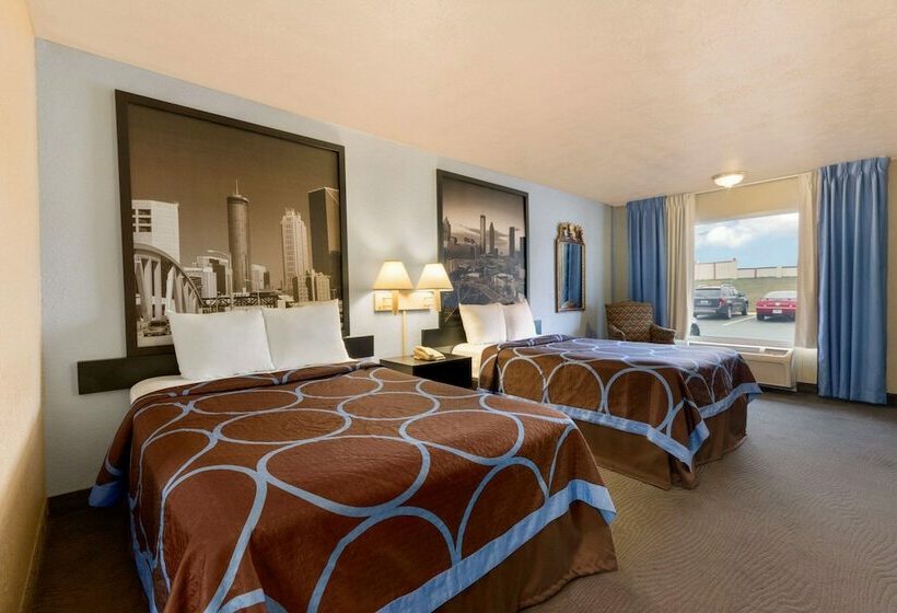 اتاق استاندارد با 2 تخت دوبل, Super 8 By Wyndham College Park/atlanta Airport West