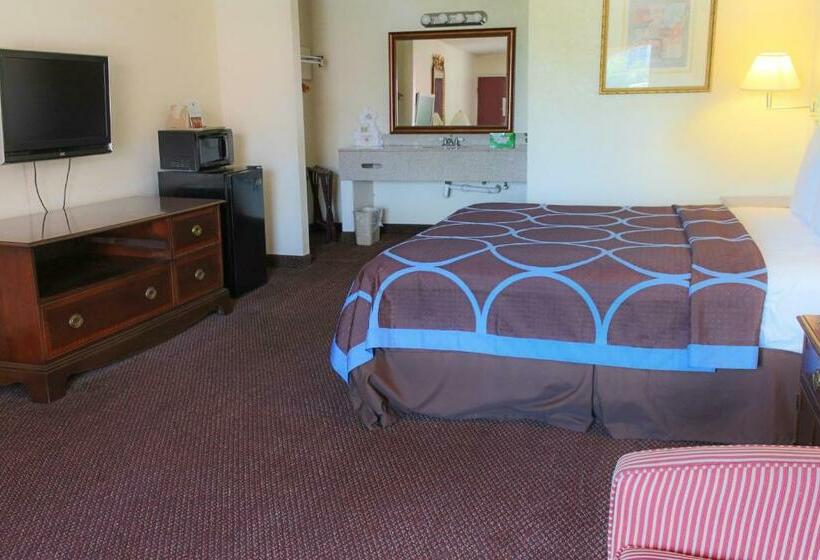 اتاق استاندارد با تخت بزرگ, Super 8 By Wyndham College Park/atlanta Airport West