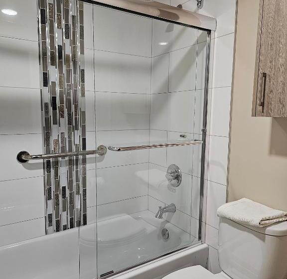 اتاق لوکس با تخت بزرگ, Western Budget Motel #1 Leduc/nisku