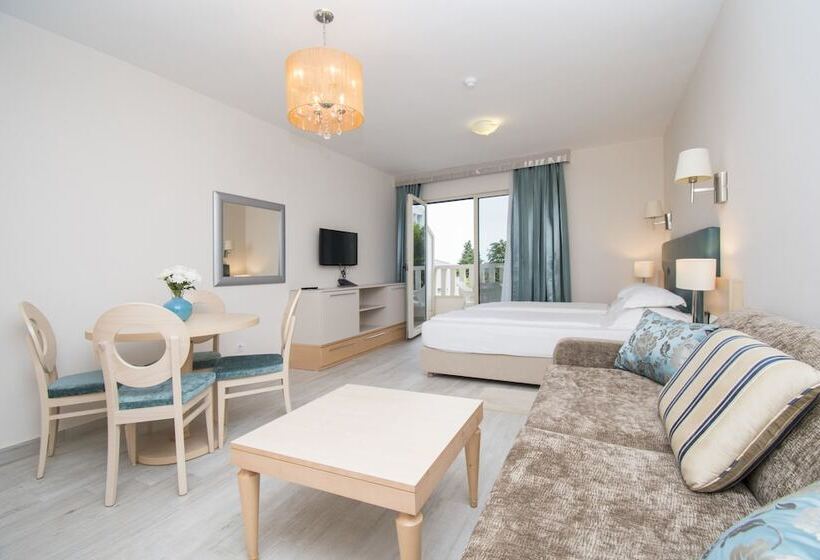 استودیوی استاندارد با چشم‌انداز دریا, Aparthotel Flora