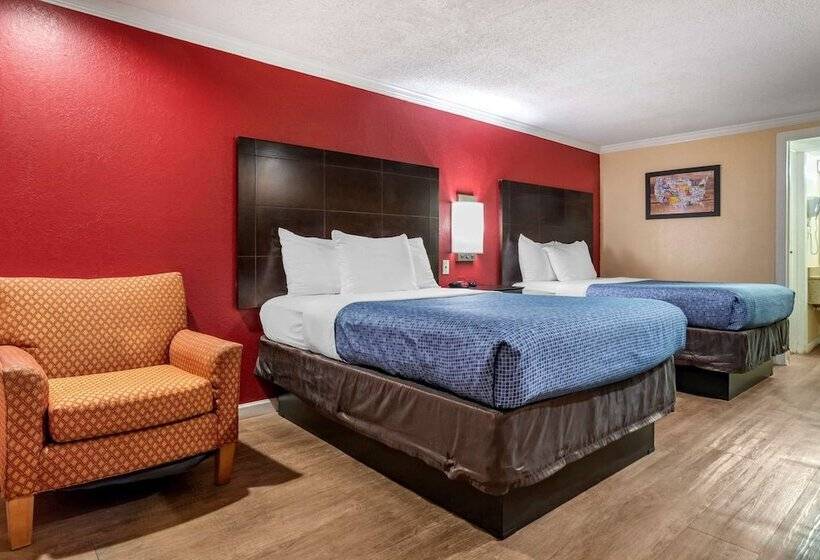 اتاق استاندارد با 2 تخت دوبل, Econo Lodge Oxford