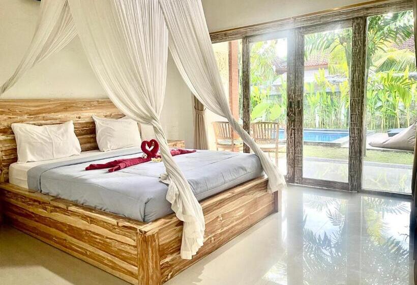 اتاق استاندارد با چشم‌انداز استخر, Arjuna Uluwatu Guest House