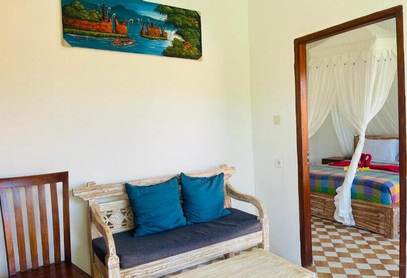 سوئیت جونیور با چشم‌انداز باغ, Arjuna Uluwatu Guest House