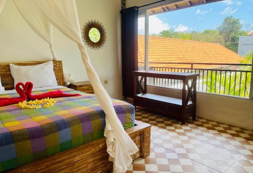 سوئیت جونیور با چشم‌انداز باغ, Arjuna Uluwatu Guest House