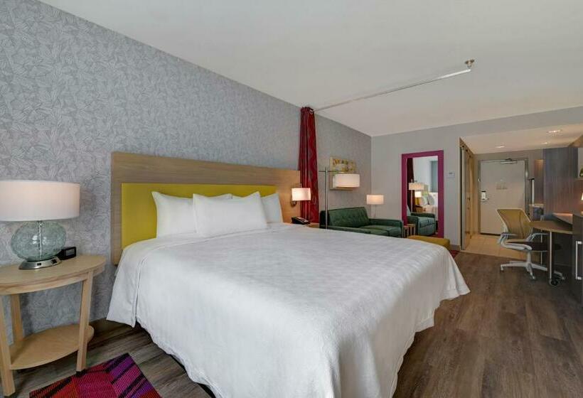 اتاق استاندارد با تخت بزرگ برای معلولان, Home2 Suites By Hilton West Palm Beach Airport, Fl