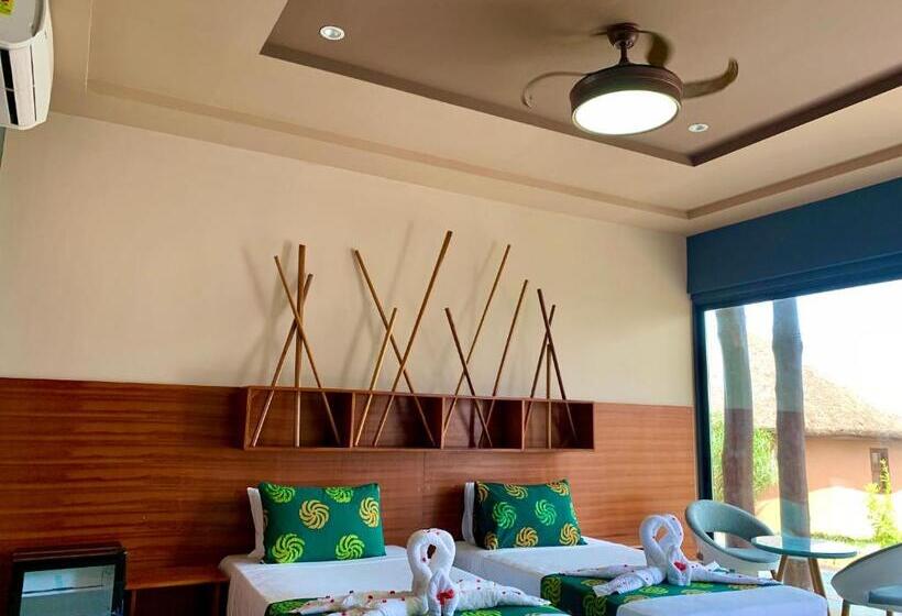 اتاق لوکس با چشم‌انداز باغ, Lemon Beach Resort
