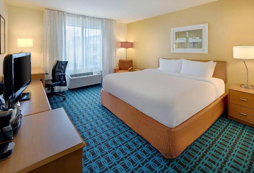 اتاق استاندارد با تخت بزرگ, Fairfield Inn & Suites Indianapolis Airport
