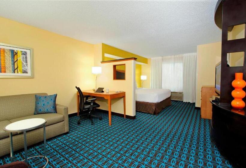 이그제큐티브 스위트 킹침대, Fairfield Inn & Suites Colorado Springs South