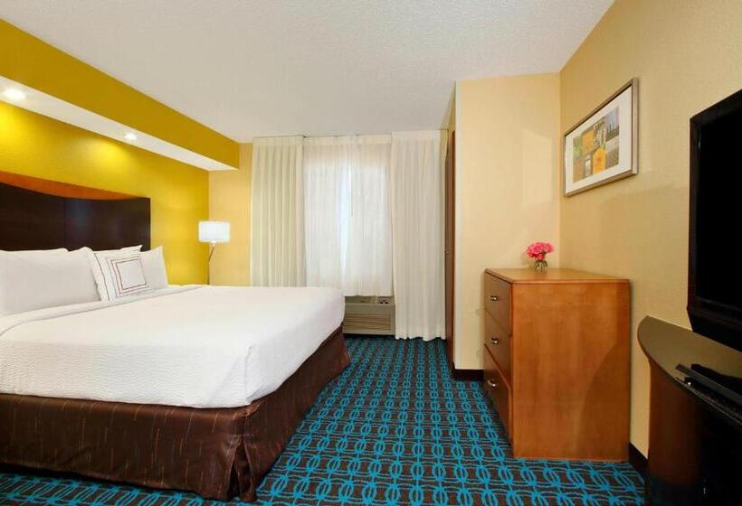 Deluxe Room Adapted for people with reduced mobility, Fairfield Inn & Suites Colorado Springs South