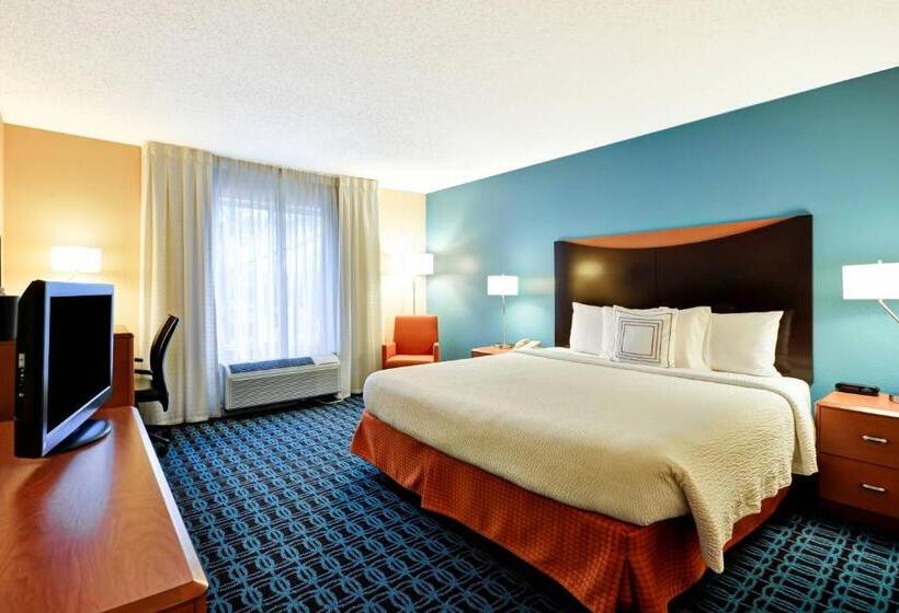 اتاق استاندارد با تخت بزرگ, Fairfield Inn & Suites Dallas Medical/market Center