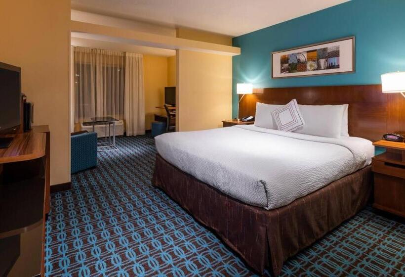 اتاق استاندارد با تخت بزرگ, Fairfield Inn & Suites Salt Lake City South