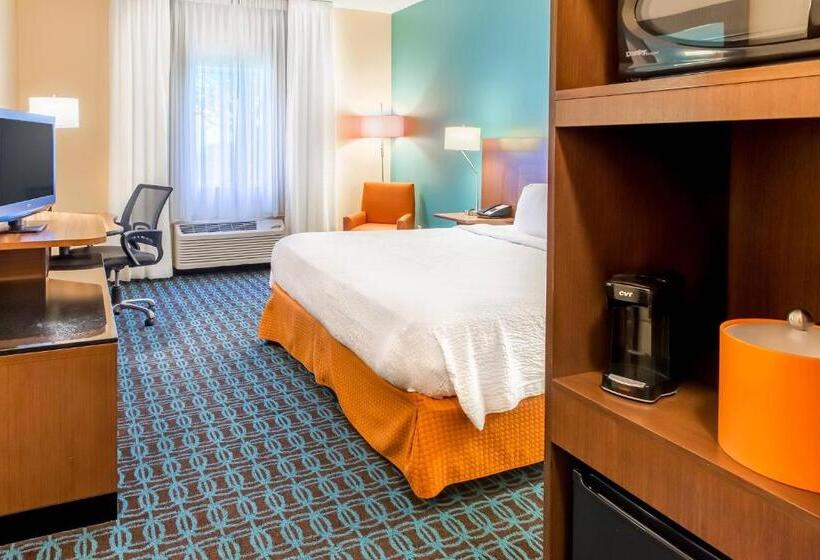 اتاق استاندارد با تخت بزرگ, Fairfield Inn & Suites Sioux Falls