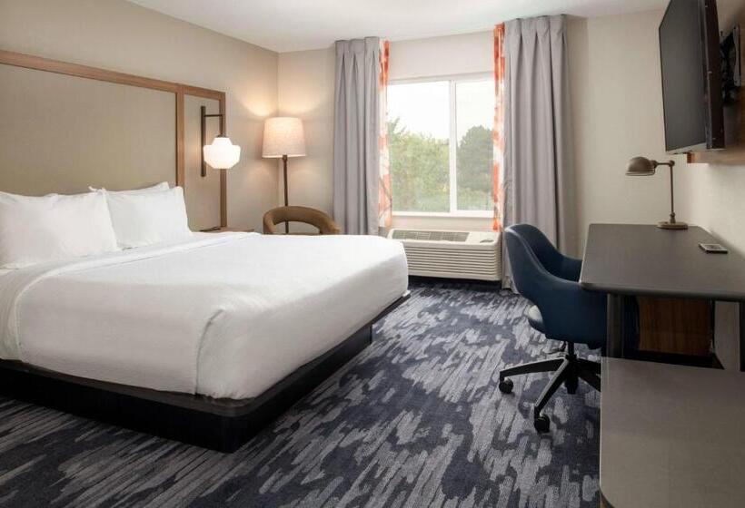 اتاق استاندارد با تخت بزرگ, Fairfield Inn Spokane Downtown
