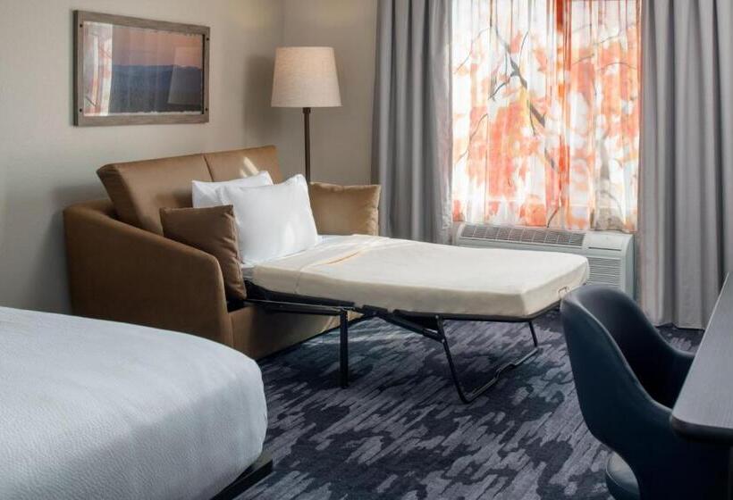 اتاق لوکس با تخت بزرگ, Fairfield Inn Spokane Downtown
