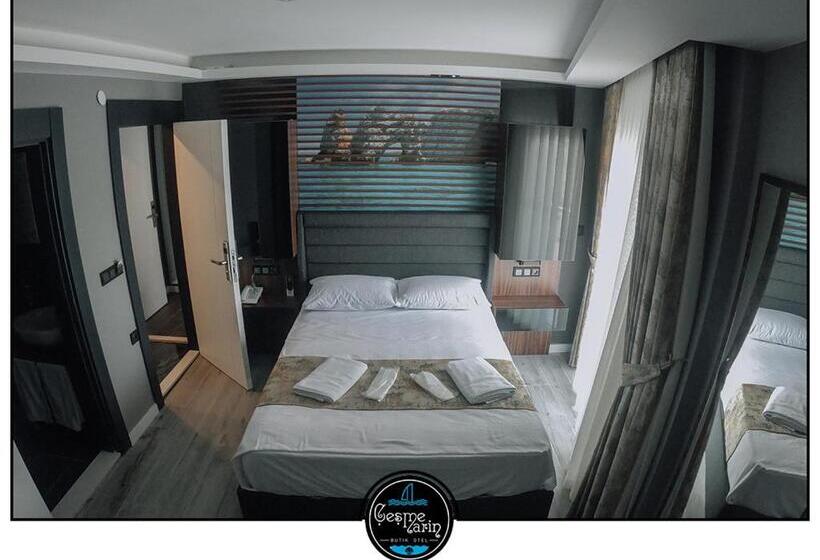 اتاق لوکس سه تخته, Cesme Marin Butik Otel