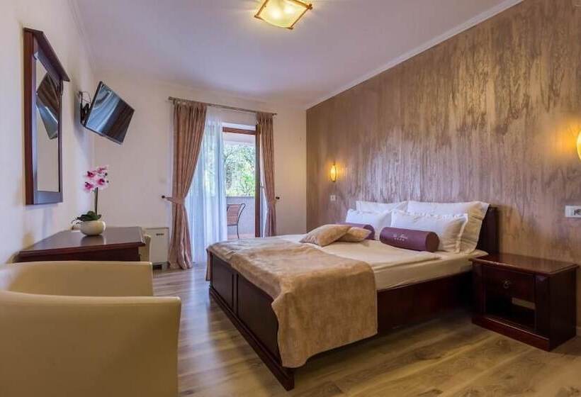 اتاق استاندارد با چشم‌انداز باغ, Villa Milcetic