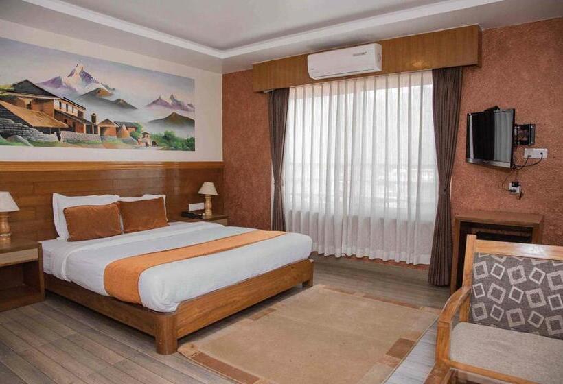 اتاق لوکس با بالکن, Mount View Pokhara
