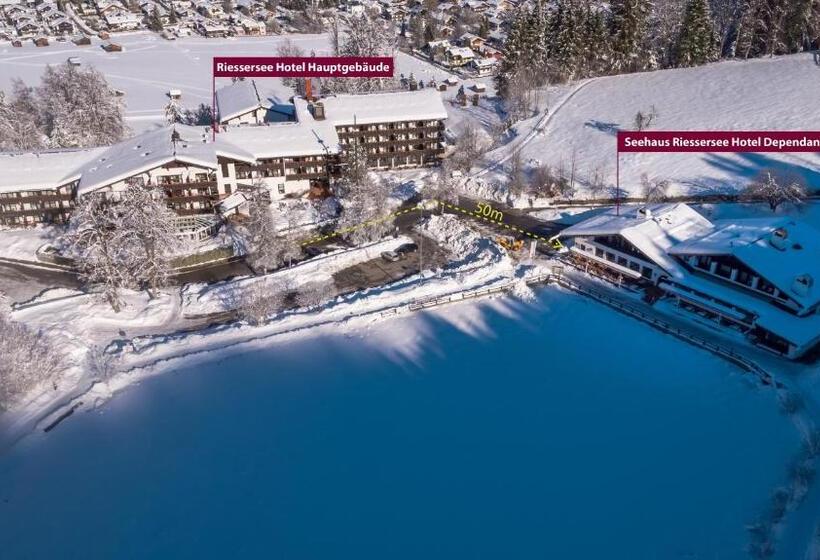 Suite with lake view, Seehaus Riessersee