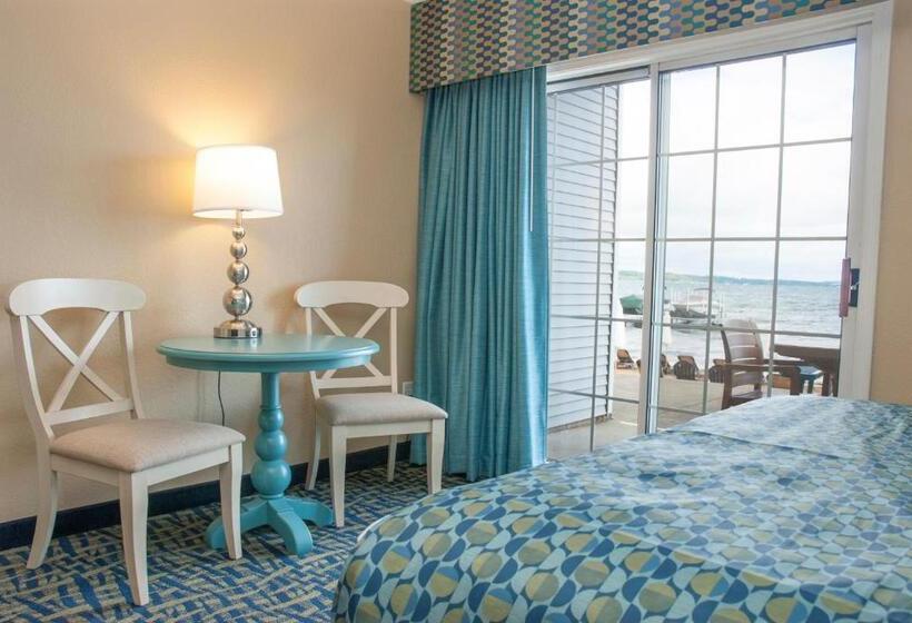 اتاق دلوکس با تخت کینگ و چشم‌انداز, Grand Beach Resort
