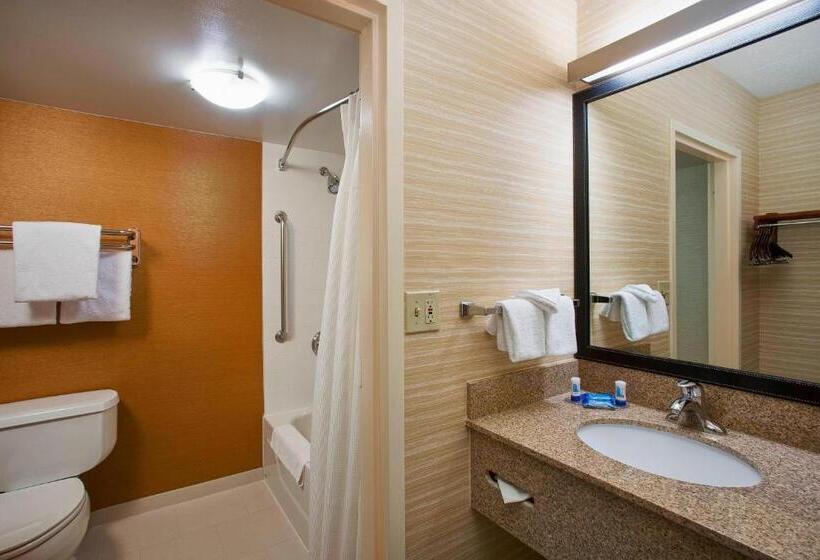 اتاق استاندارد با 2 تخت دوبل, Fairfield Inn And Suites Chicago Midway Airport