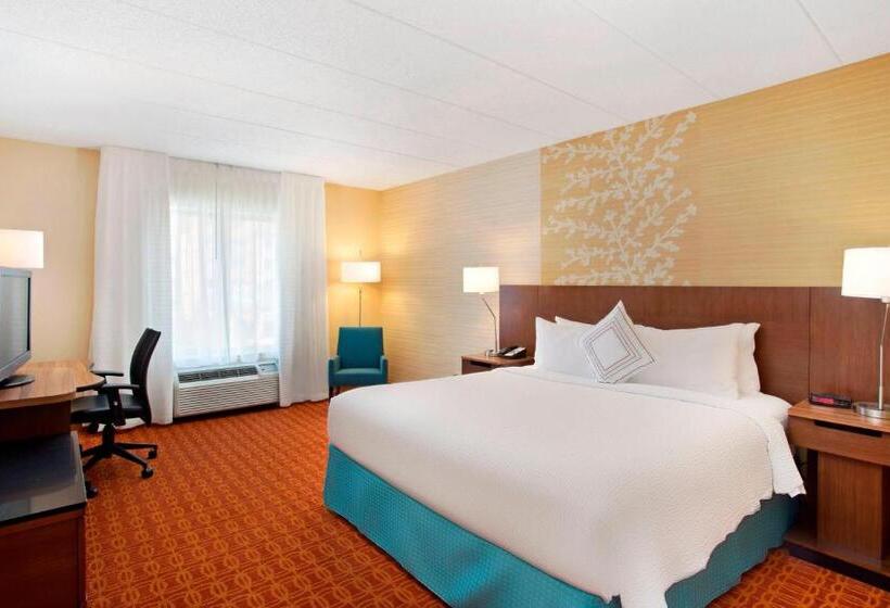 스탠다드 룸 킹사이즈 침대, Fairfield Inn And Suites Chicago Midway Airport