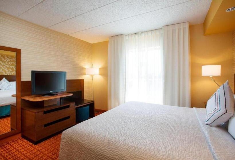 Junior Suite Cama King, Fairfield Inn And Suites Chicago Midway Airport