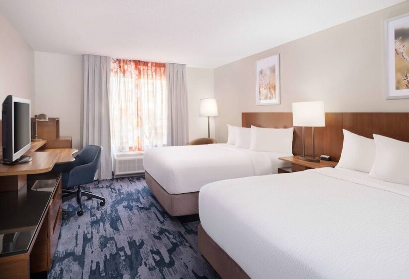 اتاق استاندارد با 2 تخت دوبل, Fairfield Inn & Suites Austin South