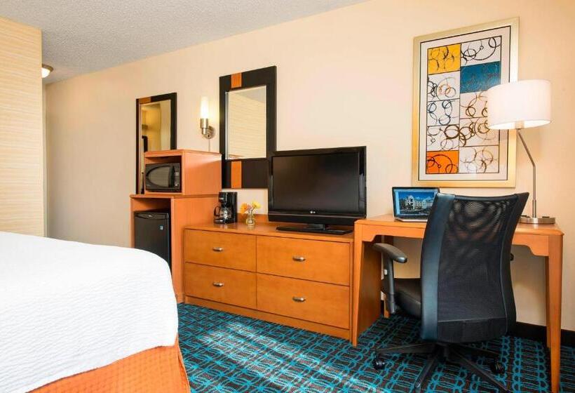 اتاق استاندارد با تخت بزرگ, Fairfield Inn & Suites Bloomington