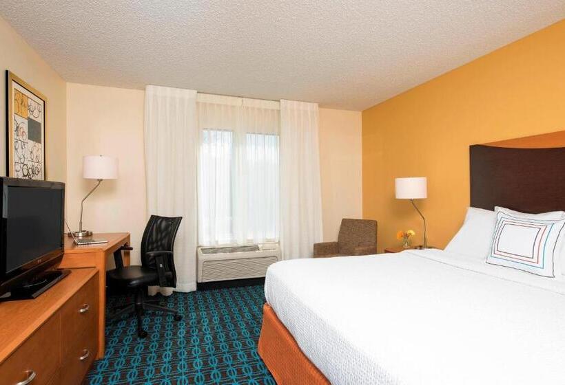 اتاق استاندارد با تخت بزرگ, Fairfield Inn & Suites Bloomington