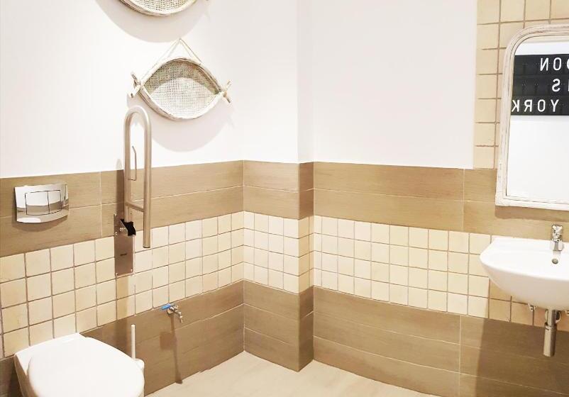 اتاق استاندارد یک تخته برای معلولان, Hostal Alisol Boutique San Pedro