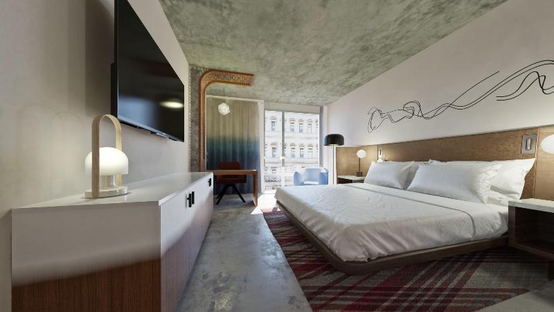 اتاق استاندارد با تخت بزرگ, Hyatt Centric Downtown Portland