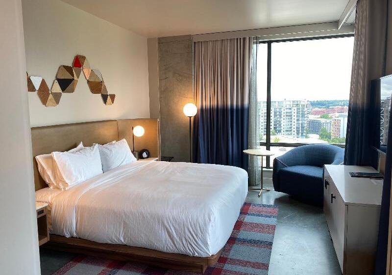 اتاق استاندارد با تخت دو نفره بزرگ, Hyatt Centric Downtown Portland