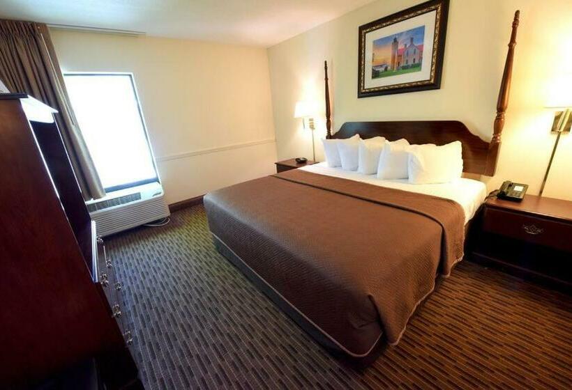 اتاق استاندارد با تخت بزرگ, Bayside Hotel Of Mackinac